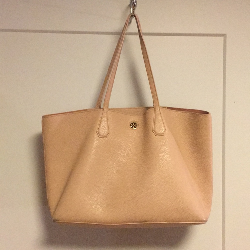 Tory Burch Perry Leather Tote Bag